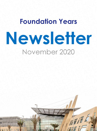 Foundation Years Newsletter November 2020