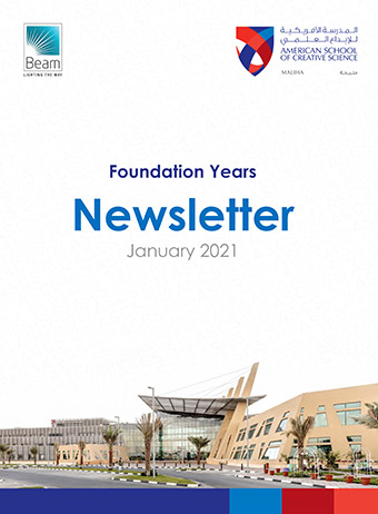 Foundation Years newsletter January 2021