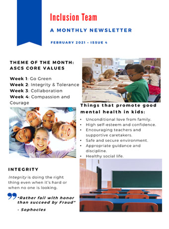 Inclusion Newsletter February 2021